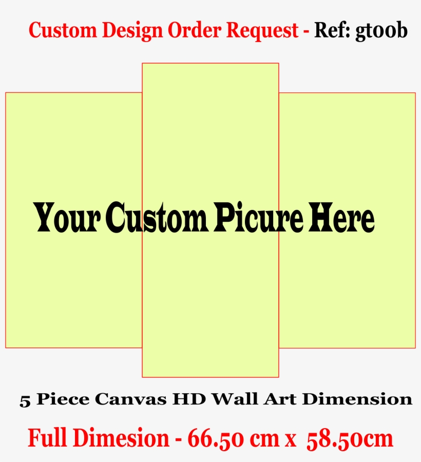 Customized 3 Pc Canvas Wall Frame - Australian Customs Service, transparent png #8519124