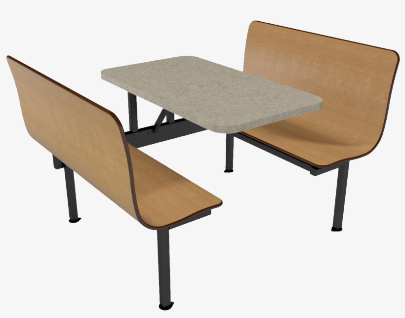 23" Contour Wall Unit With Laminate Self Edge Table - Table, transparent png #8519375