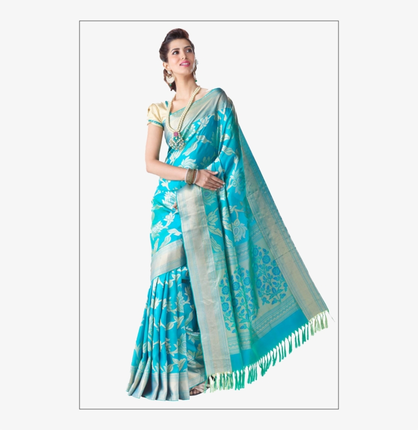 New Fancy Cotton Saree, transparent png #8520287