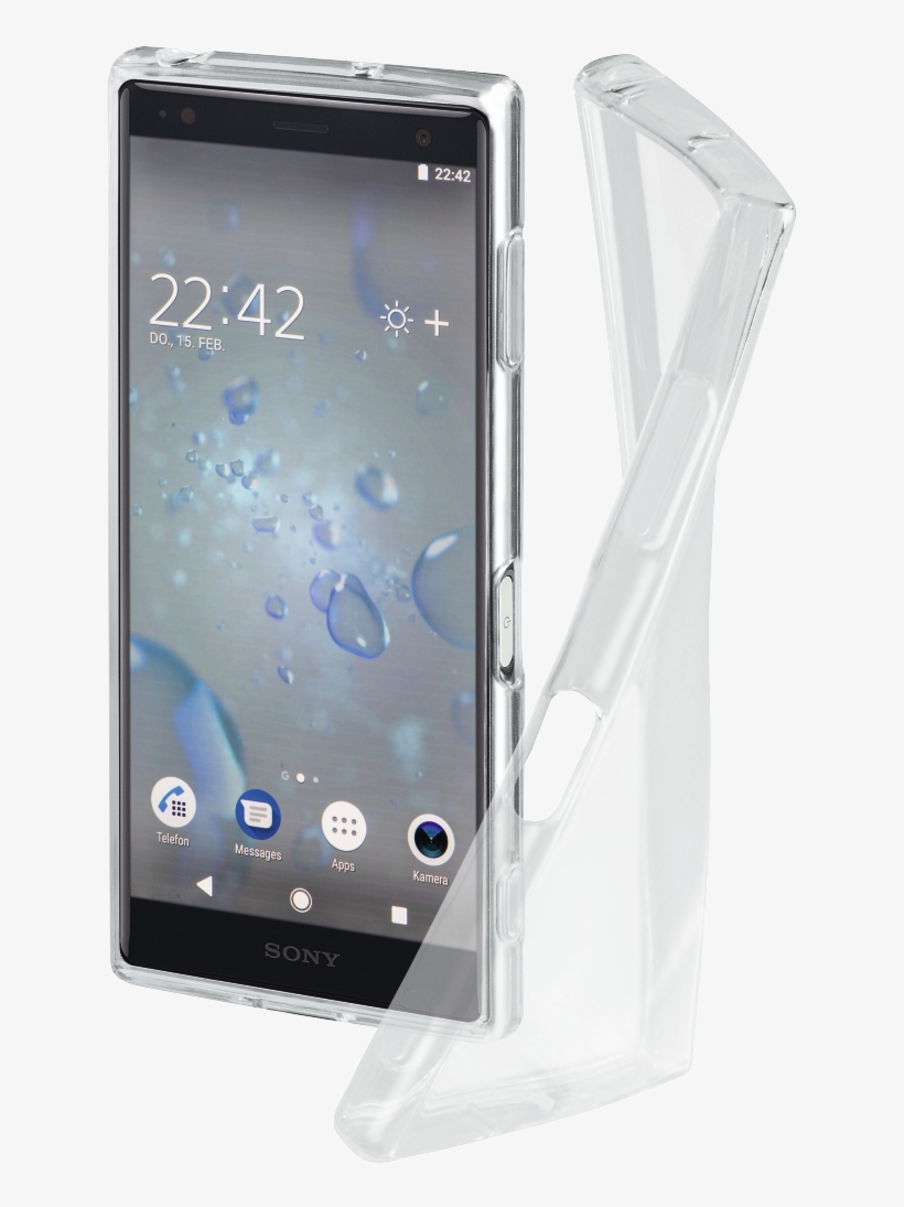 "crystal Clear" Cover For The Sony Xperia Xz2, Transparent - Smartphone, transparent png #8520402