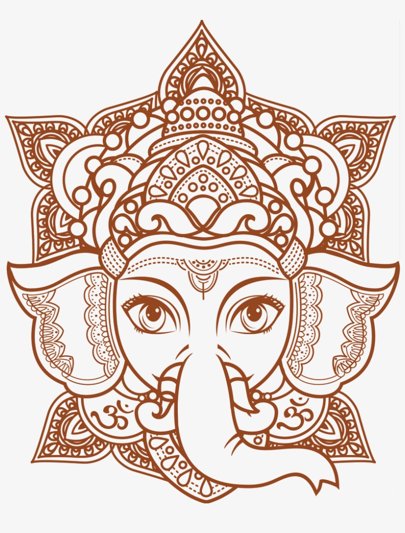 Lord Ganesha Vector, transparent png #8520435