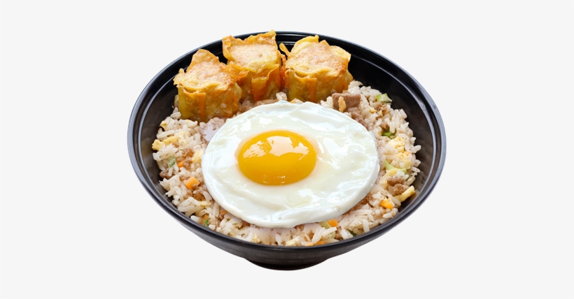 Here's Why You Should Eat Like A King In The Morning - Fried Siomai With Rice And Egg, transparent png #8520717