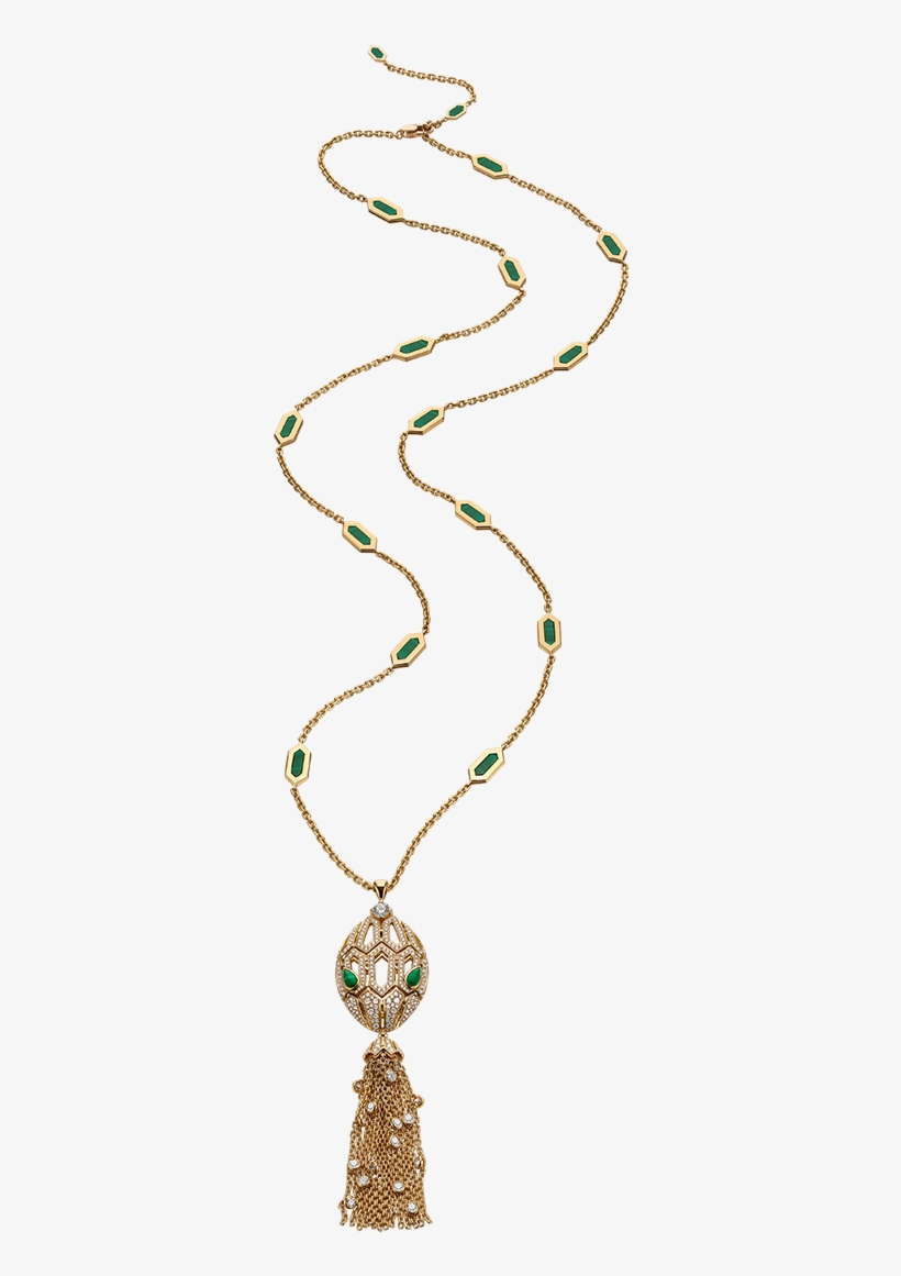 Serpenti Necklace Necklace Yellow Gold Yellow - Chain, transparent png #8520794
