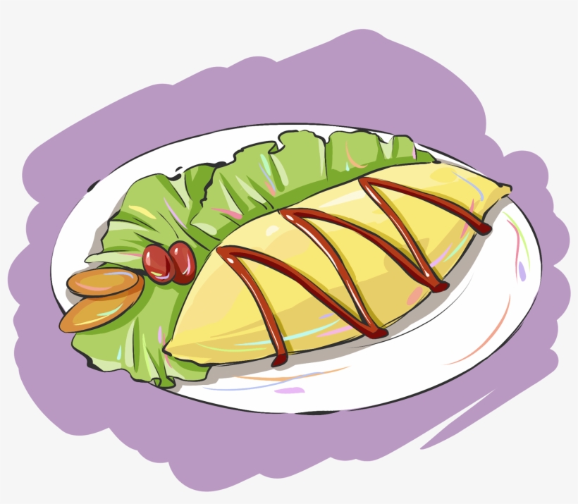 オムレツ レタス 聖人 ニンジン Pngとpsd - Food, transparent png #8521059