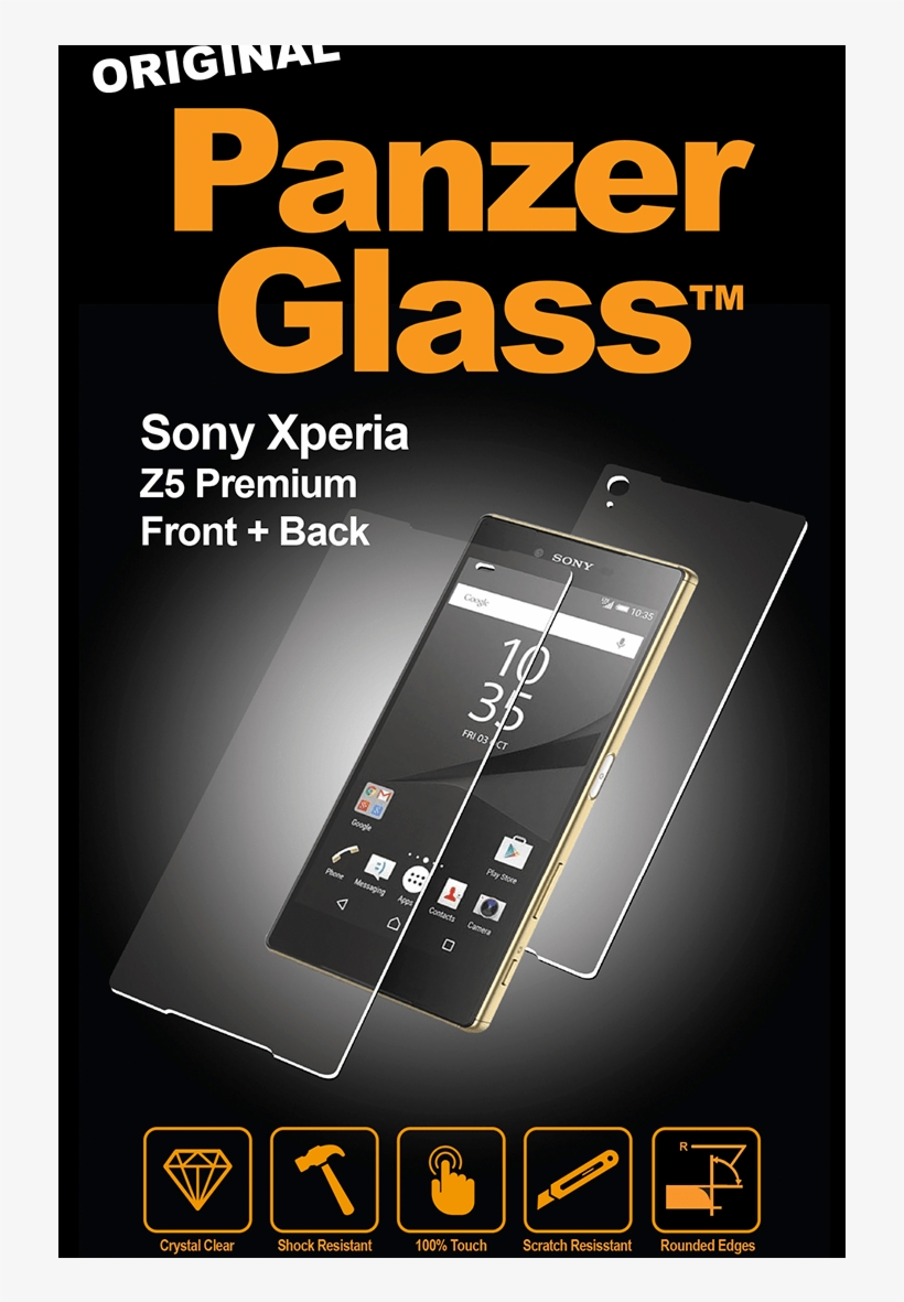 Panzerglass Sony Xperia Z5 Premium Front 5 Back - Panzerglass, transparent png #8521220