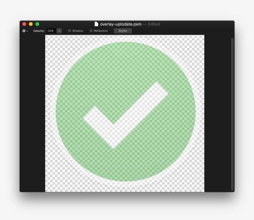 Reduce The Opacity Of The Original Icon So You Can - Emblem, transparent png #8521332