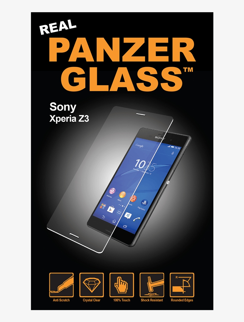 Panzerglass - Panzerglass Samsung Galaxy S7 Edge Silver, transparent png #8521390