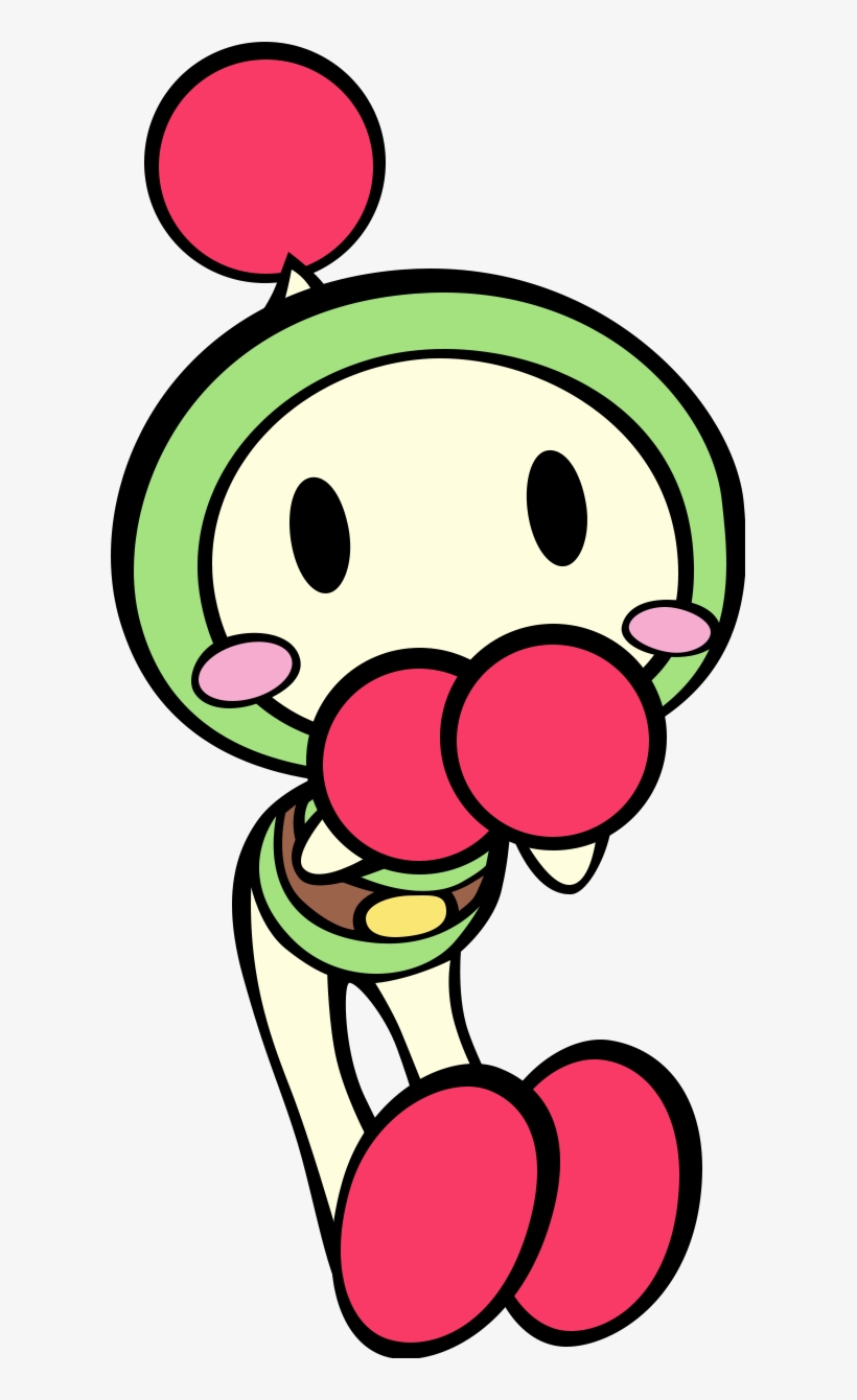 Green Bomberman - Super Bomberman R Green, transparent png #8522103