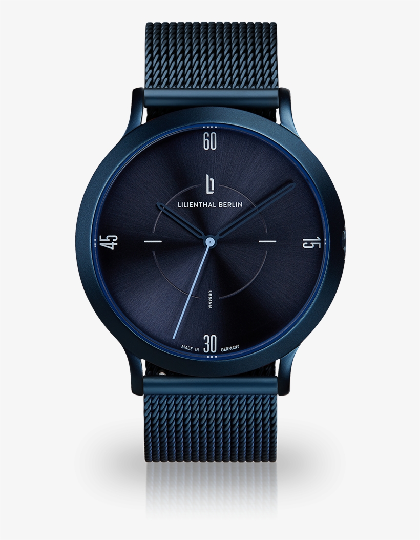 Mesh Blue - Watch, transparent png #8524243