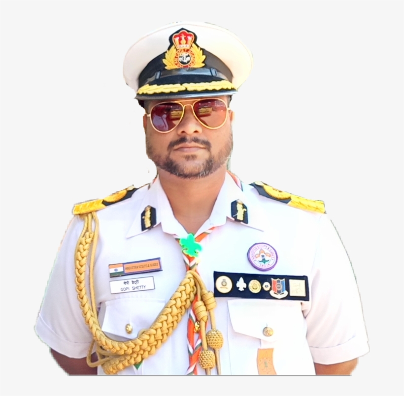 Gopi Shetty - Military Uniform, transparent png #8524829