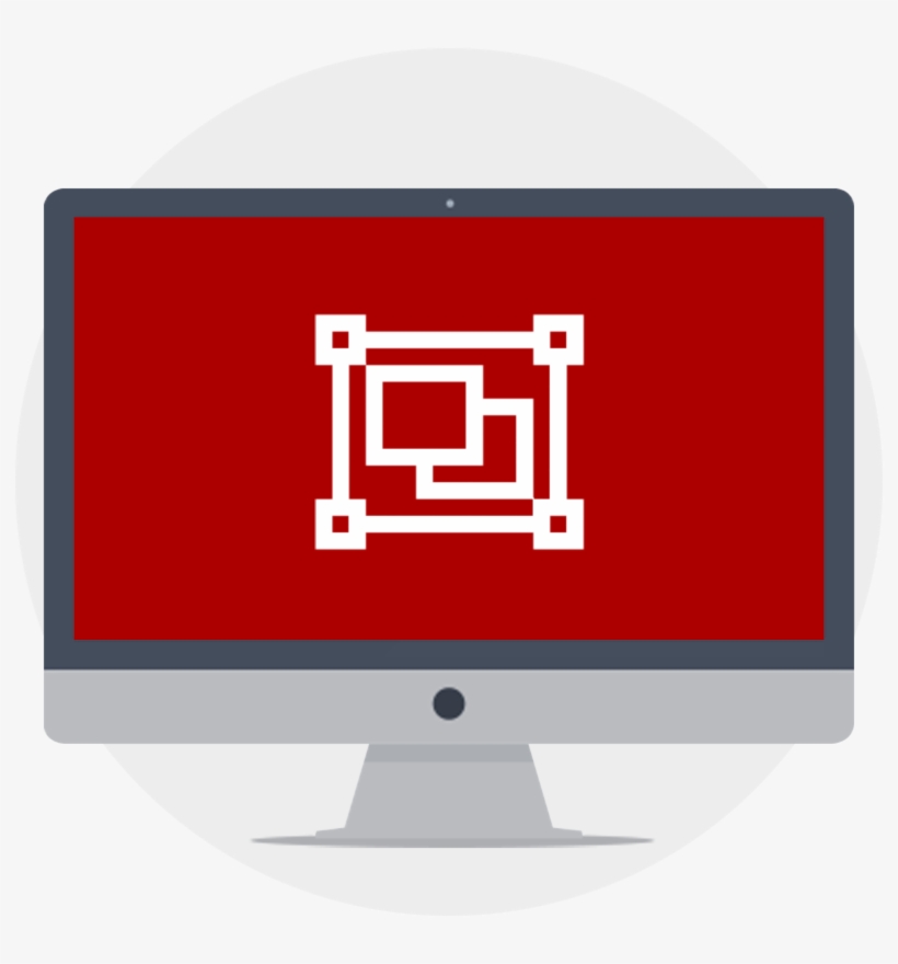 Computer's Screen Logo - Web Hosting Service, transparent png #8524869