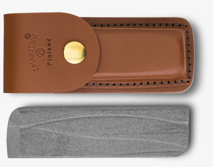 Marttiini Shop Sharpening Sharpening Stone, Leather - Wallet, transparent png #8525221