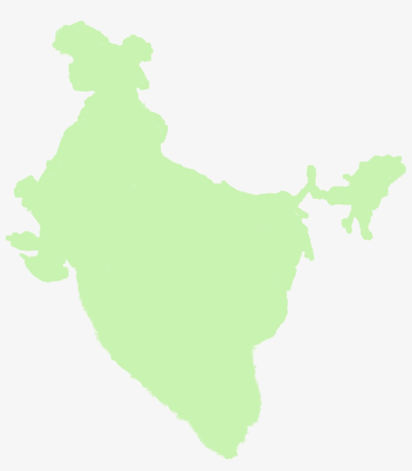 India - 26 January India Map, transparent png #8525561