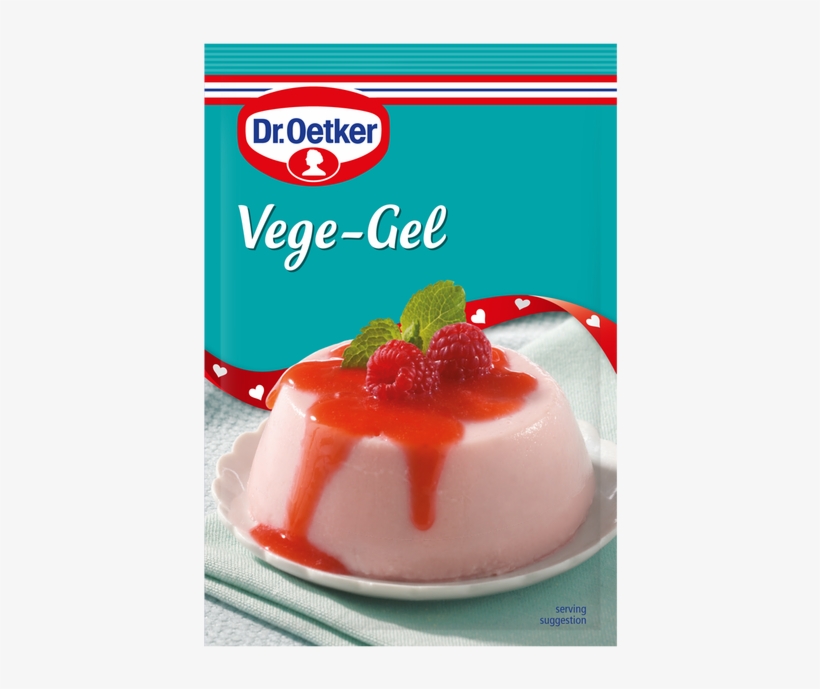 Vege-gel Is A Vegetarian Setting Agent For Use In A - Dr Oetker Vege Gel, transparent png #8526197