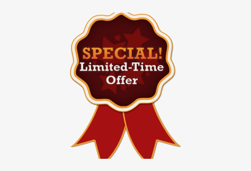 Limited Offer Clipart Badge - Time, transparent png #8526744