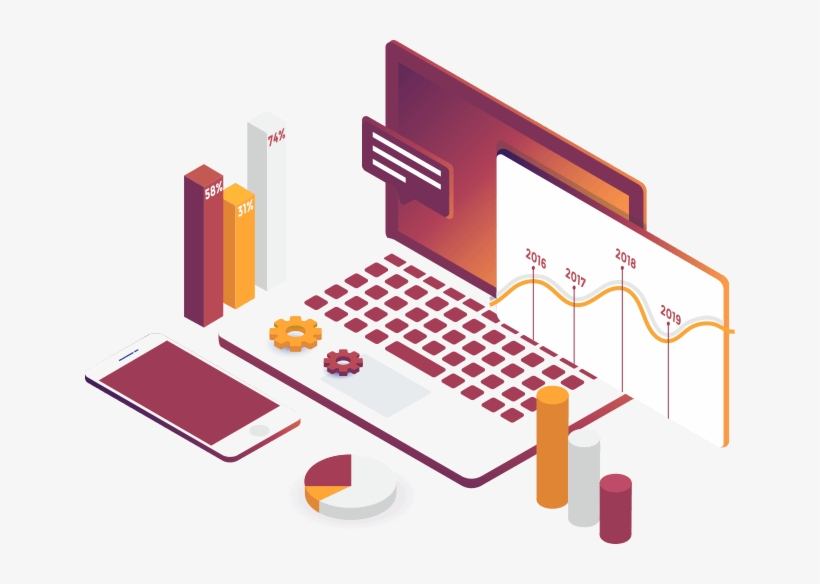 Best Sem Seo Services Slide 2 - Isometric Data Analysis, transparent png #8526745