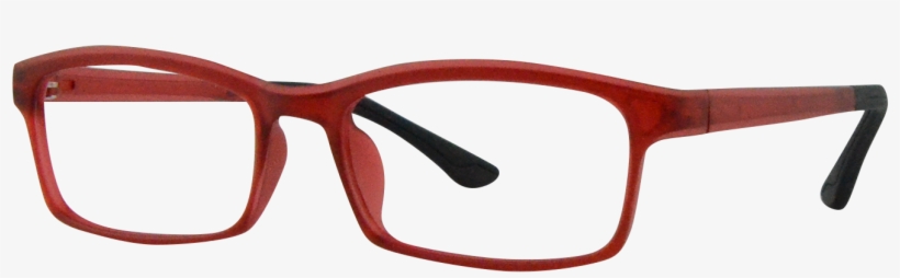 Red Glasses Frame - Glasses, transparent png #8527324