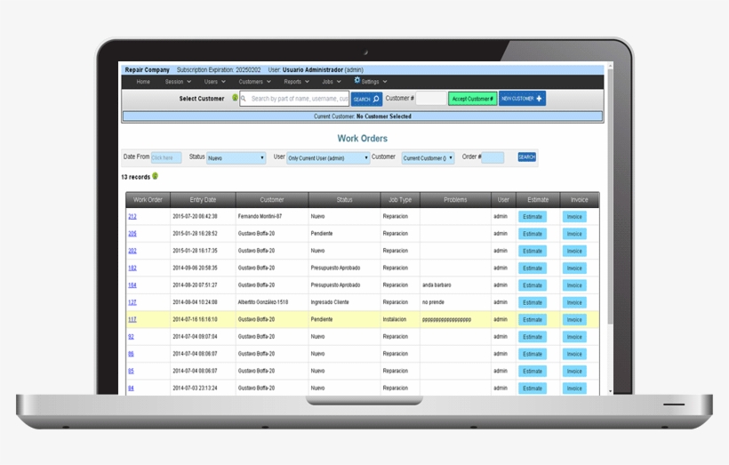 Repair Service Management Software, transparent png #8528178