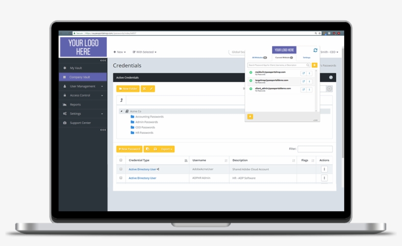 Site Laptop Your Logo Here - Operating System, transparent png #8528311