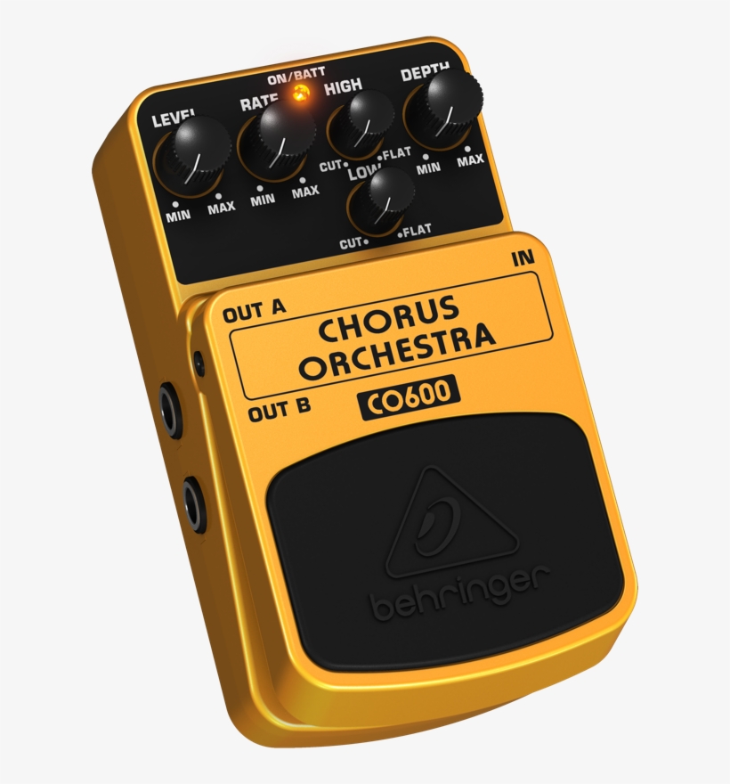Behringer Stereo Chorus Effects Pedal - Behringer, transparent png #8528694