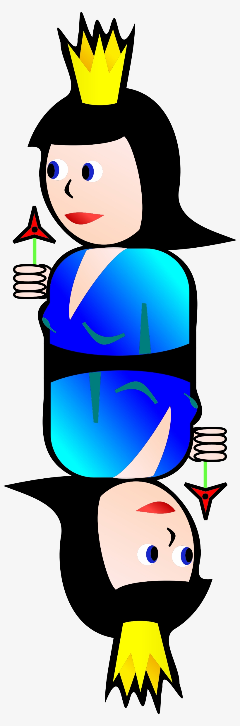 Double Big Image Png - Queen Clip Art, transparent png #8528921