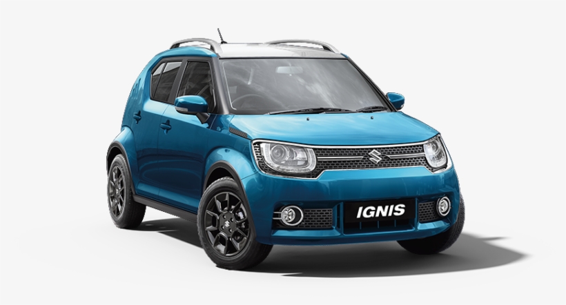 Ignis Car In Tinsel Blue W-arctic White Color, transparent png #8529183