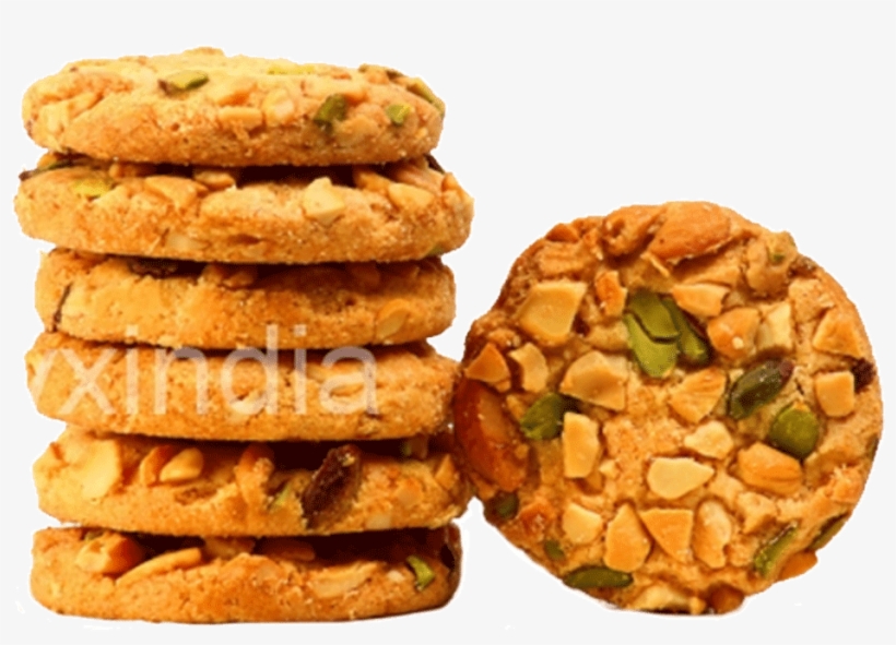 15576-d - Dry Fruits Cookies, transparent png #8529189