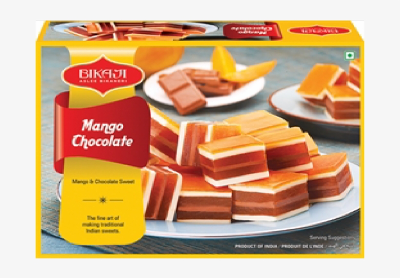 Mango Chocolate - Haldiram Aam Papad Barfi, transparent png #8529945