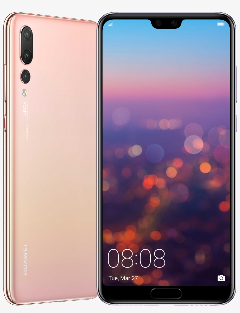 Download - Huawei P20 Pink Gold, transparent png #8530520