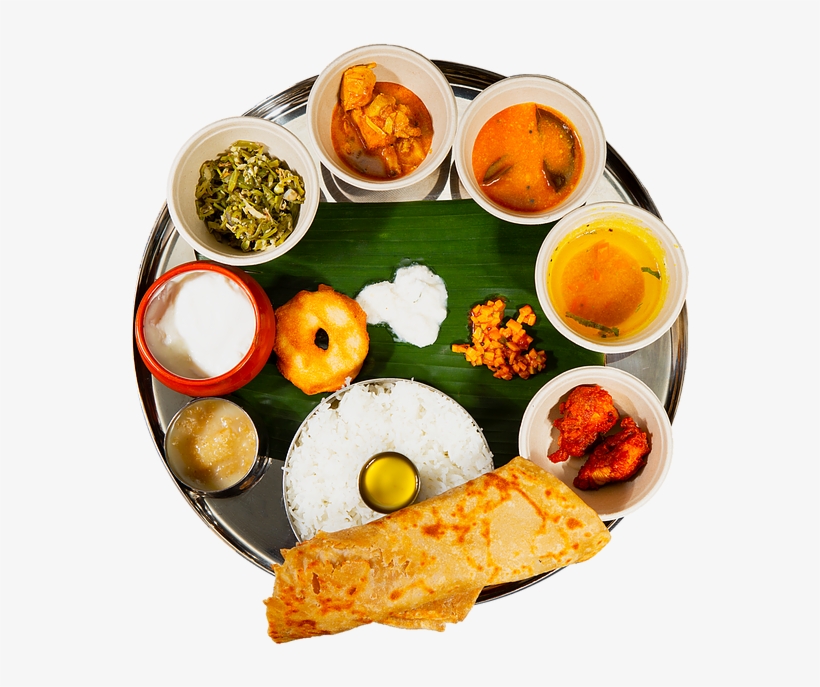 Lunch Thali - Vegetable Tarkari, transparent png #8530830