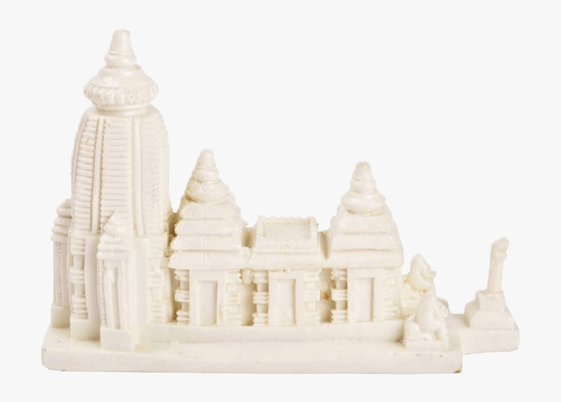 Ecraftodisha White Marble Jagannath Temple Show Piece - Hindu Temple, transparent png #8530866