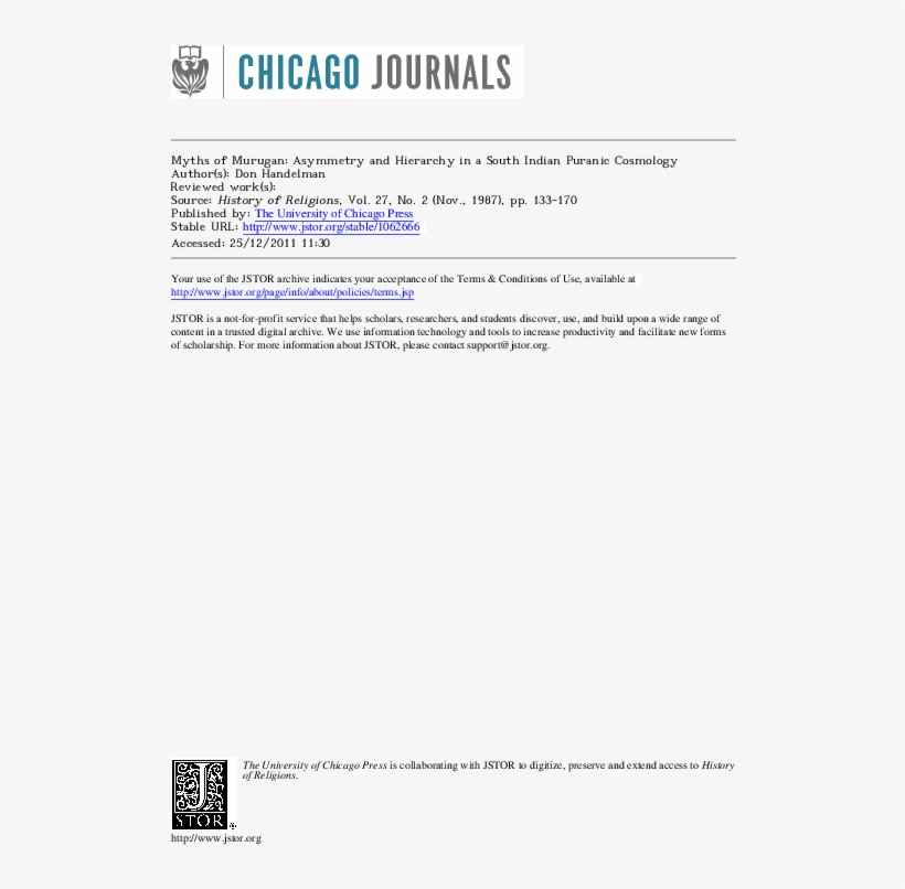 Pdf - University Of Chicago Press, transparent png #8531667