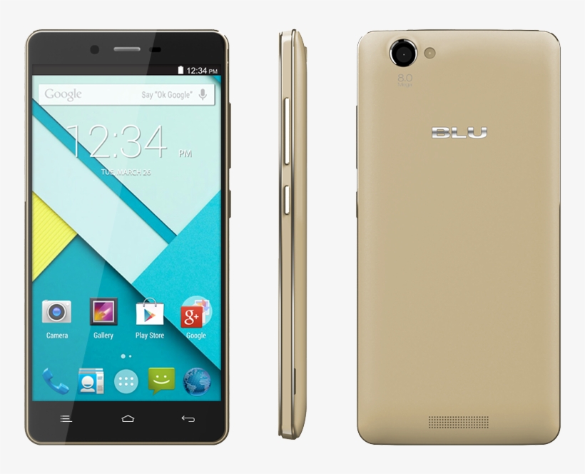 Top 9 Best Unlocked Android Smartphones Mobiles Under - Blu Advance 5.0 L, transparent png #8531812