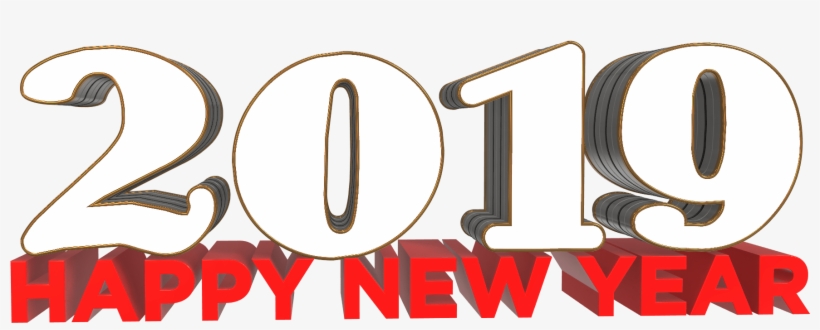 Download Free Happy New Year Png Files - Calligraphy, transparent png #8531936