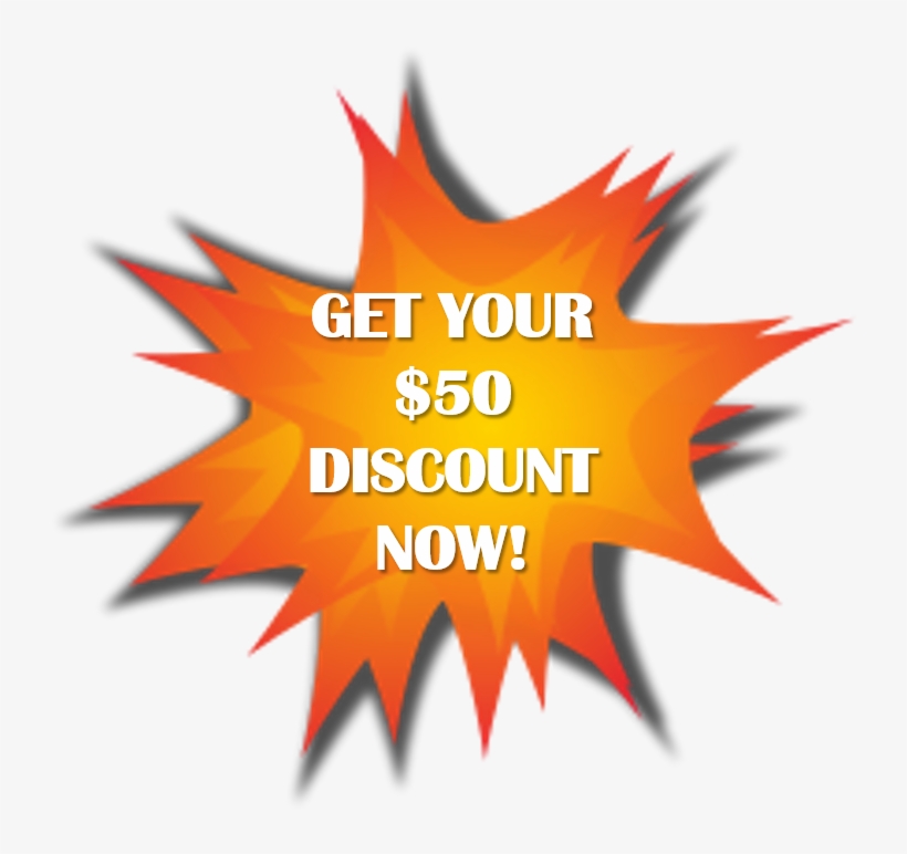 $50 Discount - Explosion Png, transparent png #8532346