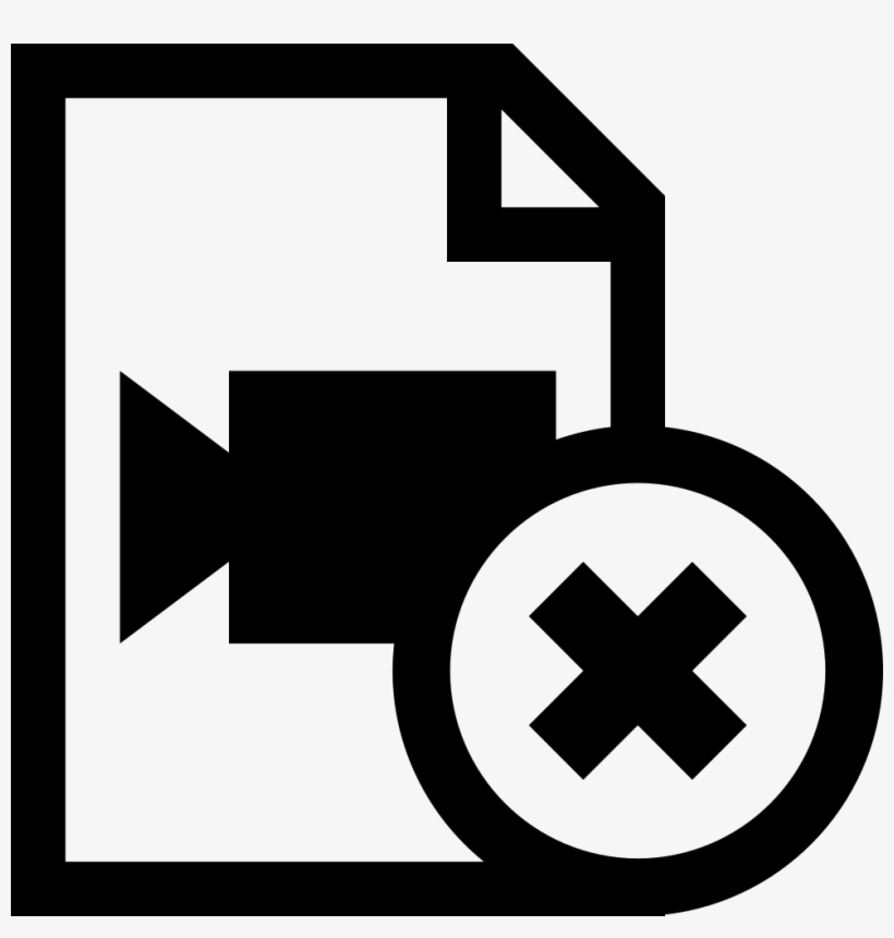 Video Cancel Button Comments - Icono Cancelacion, transparent png #8532844