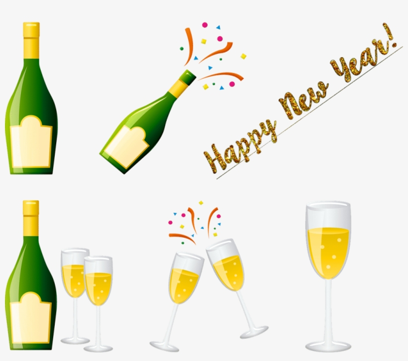 New Year Wishes - Happy New Year 2019 Stickers, transparent png #8532912