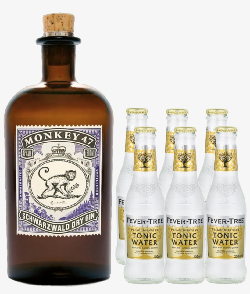Gin Tonic Set - Gin Monkey 47 Preço, transparent png #8533421