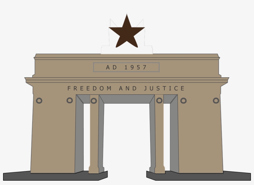 Arch Clipart Temple Arch - Independence Arch Ghana Clipart, transparent png #8534458