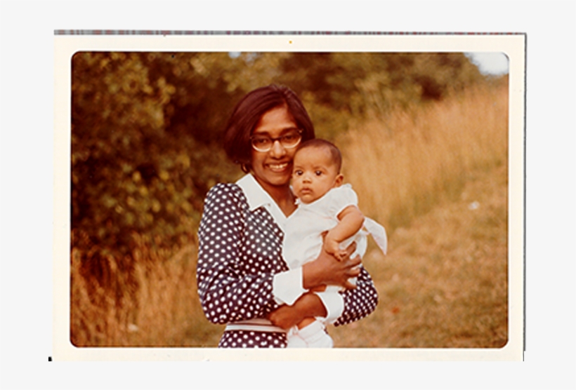 Indira Pillay With Her Daughter, Kavita - Picture Frame, transparent png #8535087