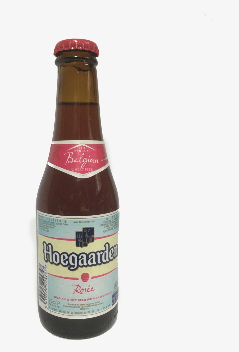 Drink2connect Premium Liquor - Hoegaarden Rosée 250 Ml, transparent png #8535815
