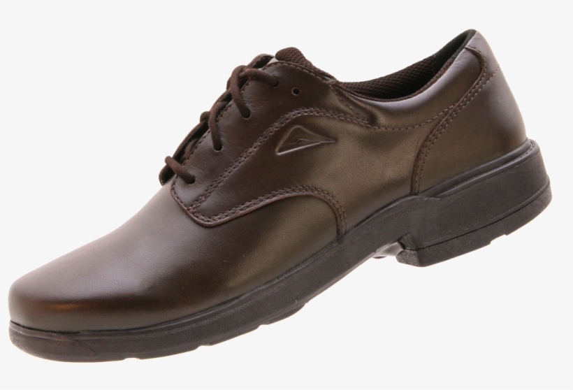Scholar Brown - Brown School Shoes, transparent png #8536154