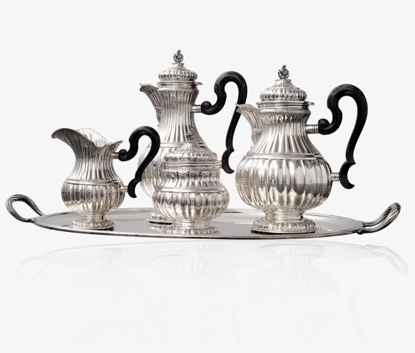 Piemontese Tea And Coffee Service - Antique, transparent png #8536259
