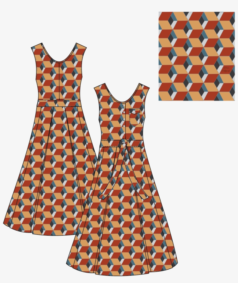 Women's And Girl'd Dresses Flats Created On Adobe Illustrator, - Monica Lewinsky Handbag Ebay, transparent png #8536261