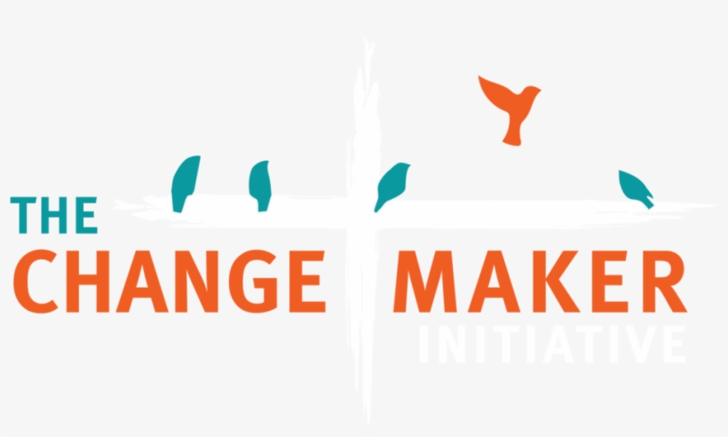 Changemaker Initiative Logo Horizontal 3 Color Dark - Graphic Design, transparent png #8536304