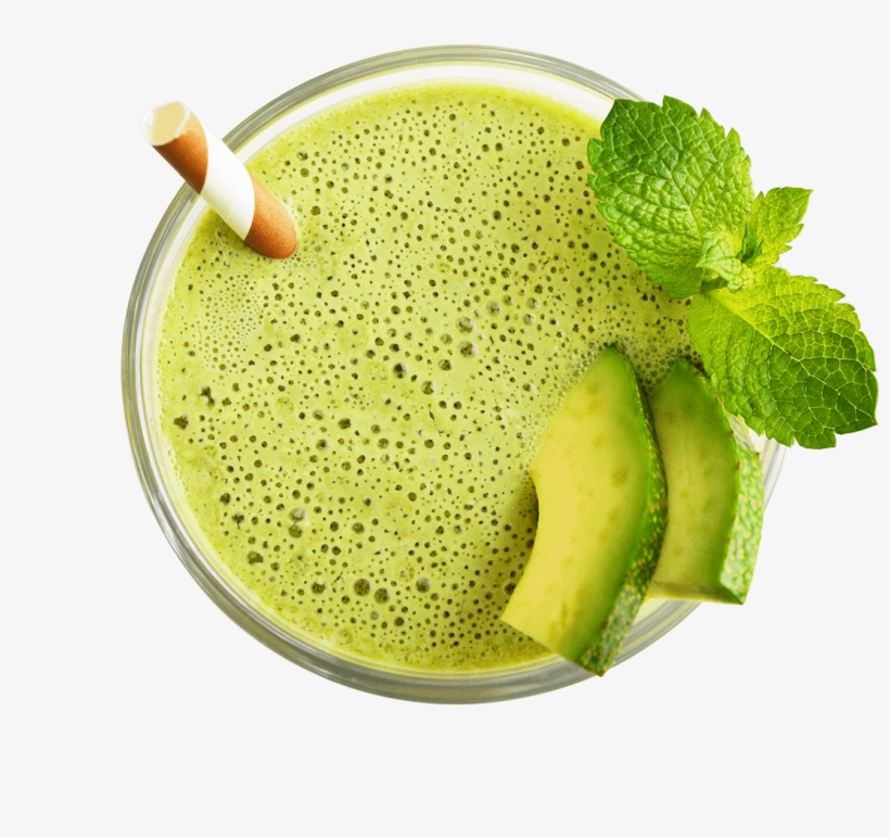 Mango A Go Go - Smoothie Straw Top View, transparent png #8536629