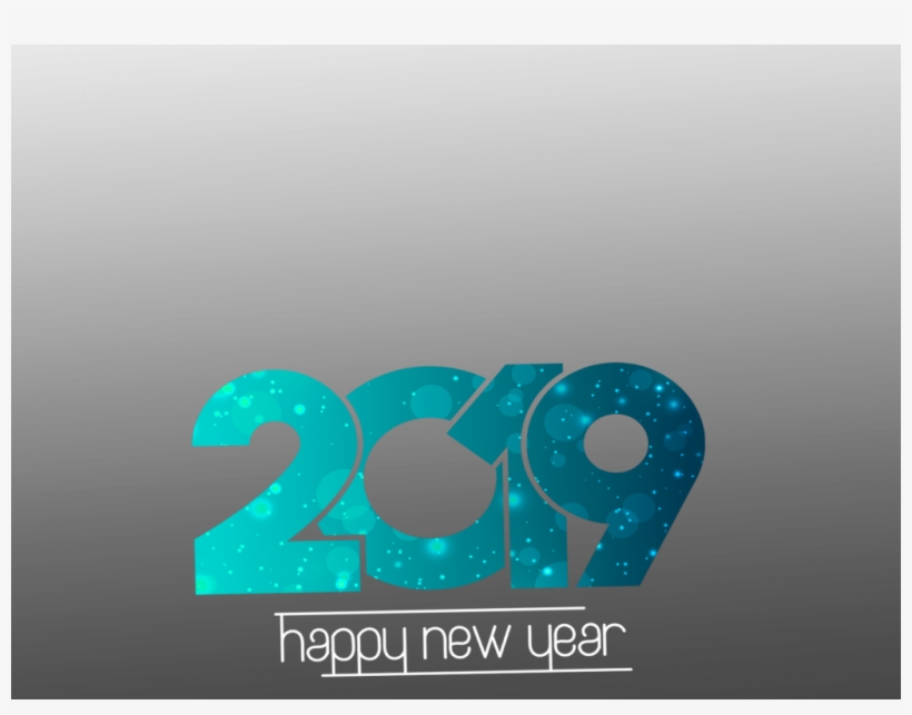 New Year Editing Png - 2019 Png Picsart, transparent png #8536739