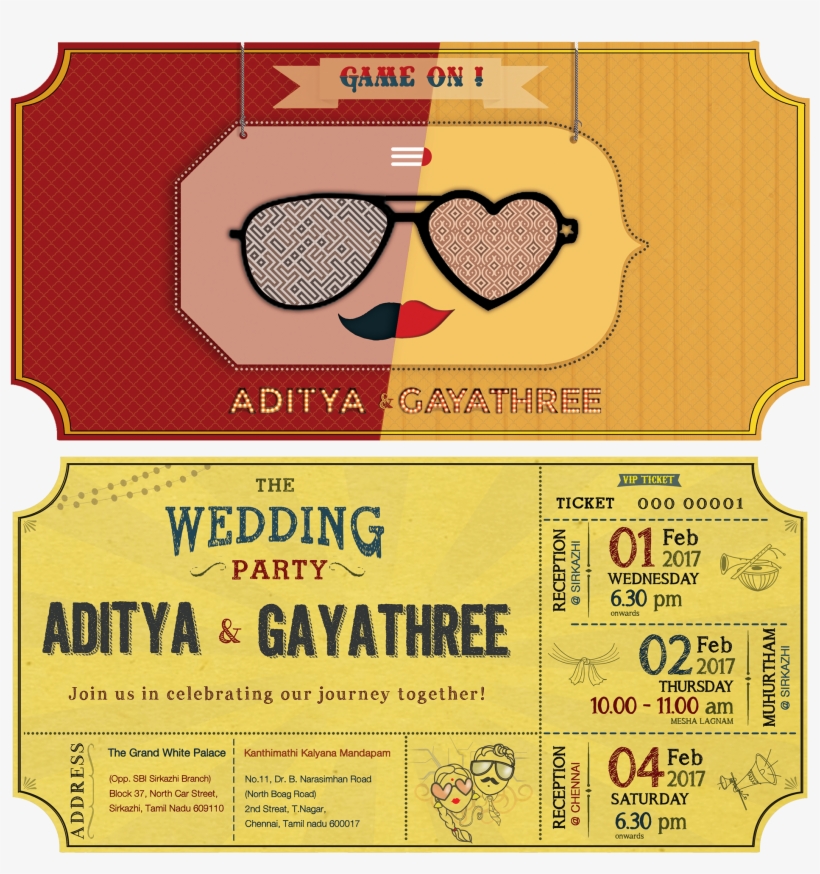 Creative Tamil Wedding Invitation, transparent png #8537707