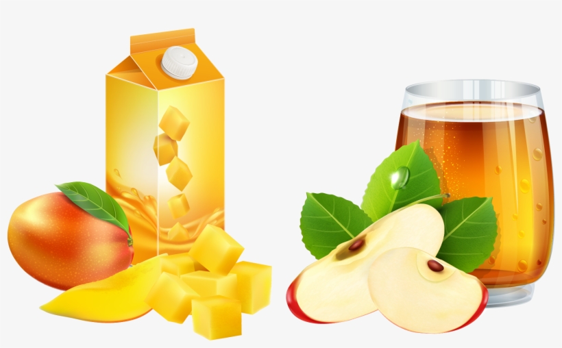 Png Royalty Free Stock Mango Clipart Juice - Juice, transparent png #8538221