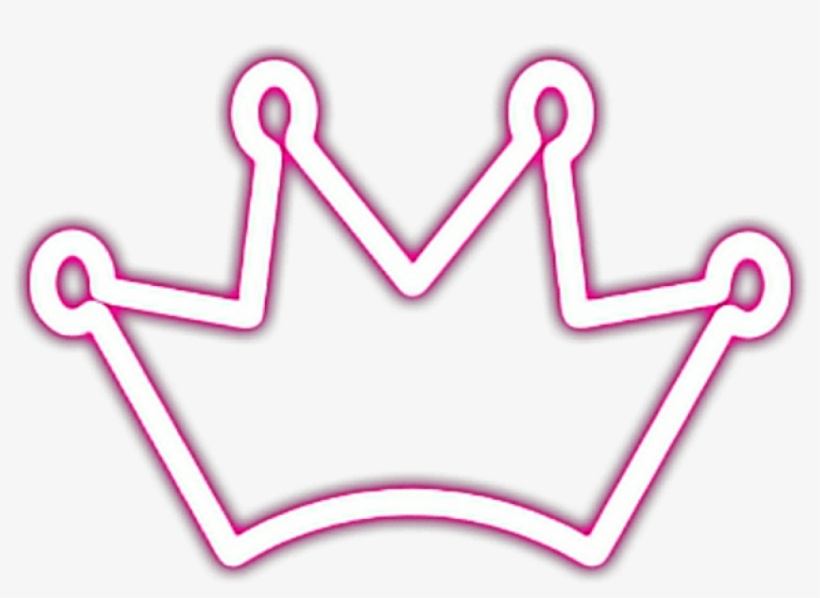 Free Png Download Picsart Crown Sticker Png Images - Transparent Neon Crown Png, transparent png #8538510